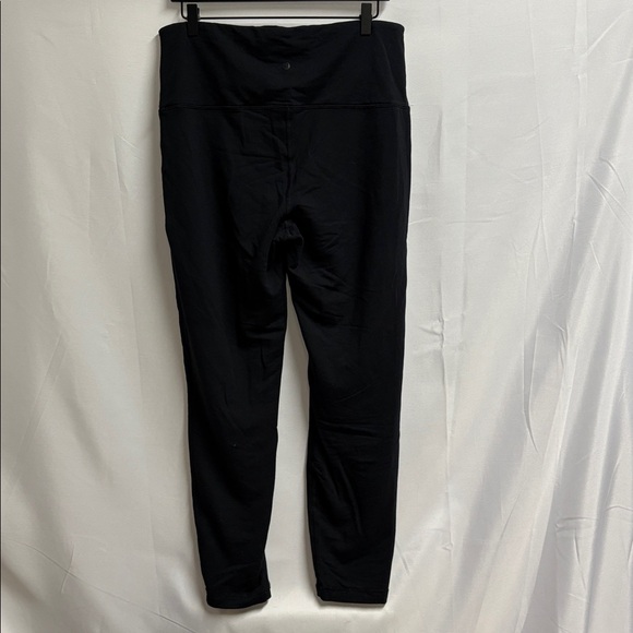 Lululemon Wonder Lounge Fleece Lined Tight Black Size 12 - Picture 5 of 8
